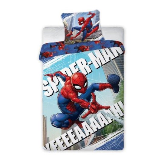 Spider-Man baby bedding and spider web