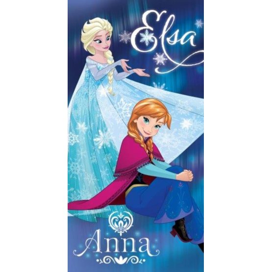 Baby towel Frozen - Elsa and Anna