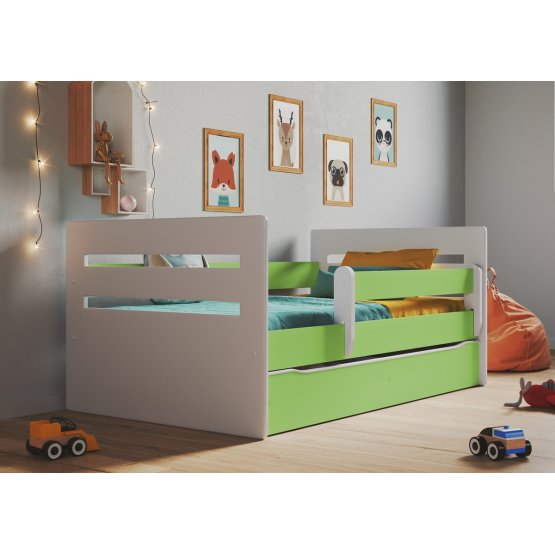 Ourbaby children's bed Tomi - green