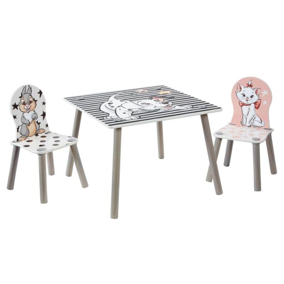 Children's table with chairs - Disney heroes