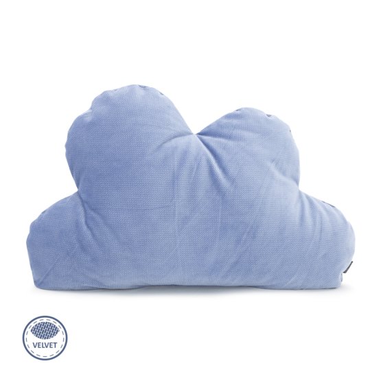 Pillow cloud Velvet - blue