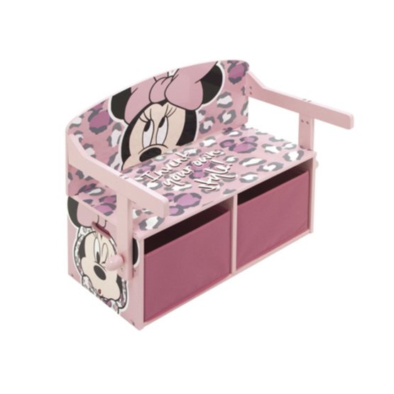 Baby bench with storage space - Minnie Mouse