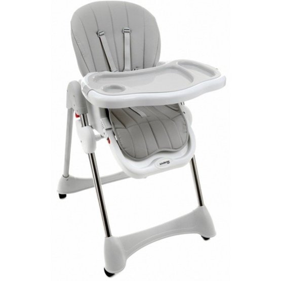 Baby dining chair Luxa - grey