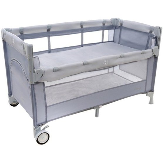 Travel cot Close it Mommy - grey