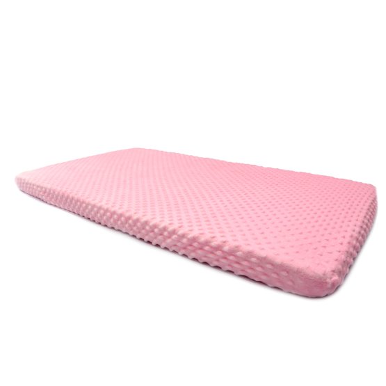 Sheet Ourbaby minky - pink