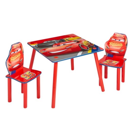 Childlike table with chairs Cars Vl