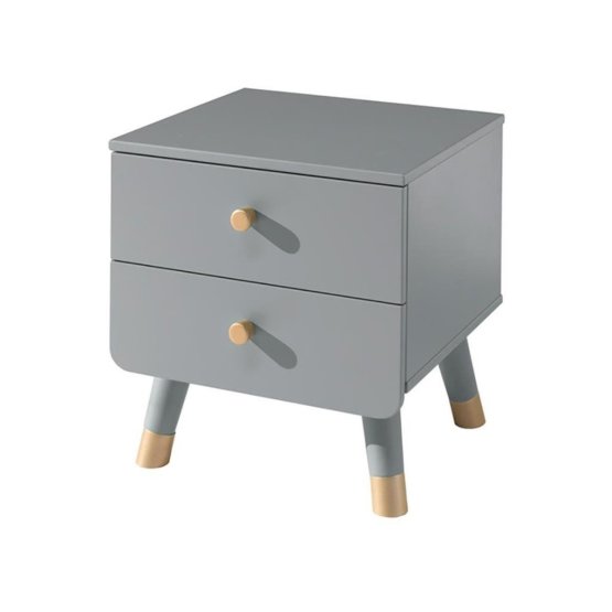 Billy bedside table - gray