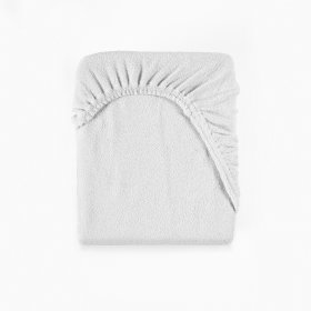 Terry sheet 200x140 cm - white