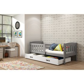 Children bed Exclusive grey - white detail, BMS