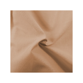 Plain cotton bedding 140x200 cm - Beige, Brotex