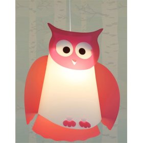 Children's lamp owl- different colors, R&M COUDERT
