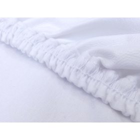 Waterproof cotton sheet - white
