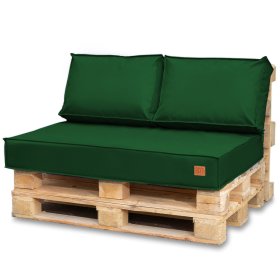 Set of cushions for pallet furniture - Green