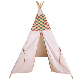 Teepee Indian with pillow