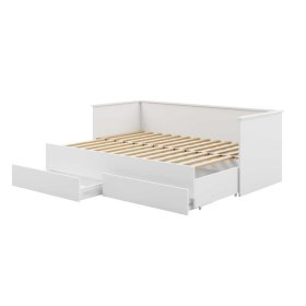 Folding bed HELIOS 200x80 cm - white