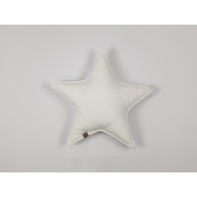 Star pillow - white