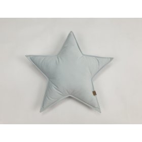 Star pillow - light grey
