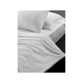 Plain cotton bedding 140x200 cm - Atlas gradl white, Brotex