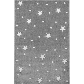 Children's rug HEAVEN silver-gray/ white, LIVONE