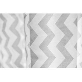 Curtains for children Zig-zag white-gray 5, Dom-Dekor