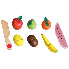 Wooden fruit for cutting, Lelin