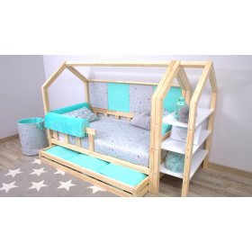 Foam bed rail Ourbaby - green