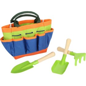 Gardening tools in a bag, Legler