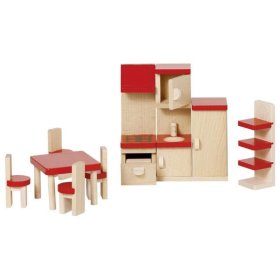 Kitchen furniture for dolls, Goki