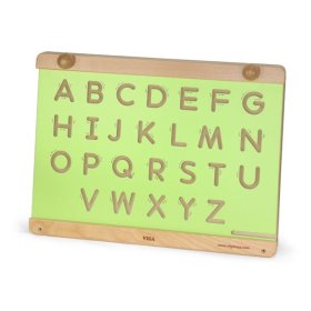 Alphabet drawing template, Viga