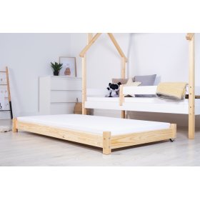 Pull-out Vario extra bed with foam mattress - natural