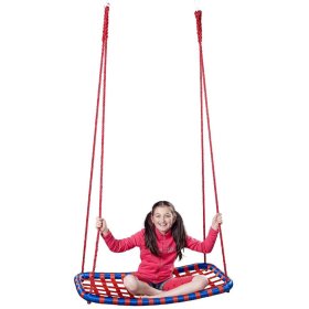Children's rectangular swing up to 100 kg, Woodyland Woody