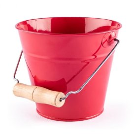 Garden bucket - red, Woodyland Woody