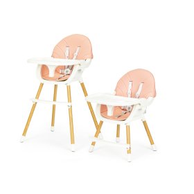 Dining chair Molly 2in1 - salmon, EcoToys