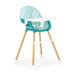 Dining chair Polly 2in1 - turquoise, EcoToys