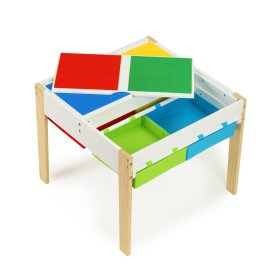 Children's wooden table with Creative chairs, EcoToys