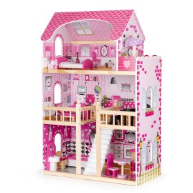 Wooden house for Mandy dolls, EcoToys