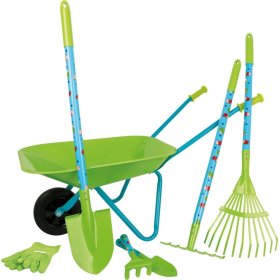 Set of garden tools with wheels, Sfd