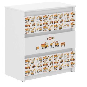 Chest of drawers - Construction site, Wooden Toys