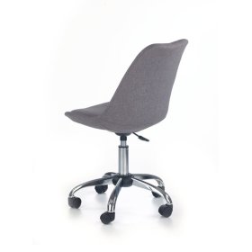 Children's swivel chair COCO - light gray, Halmar