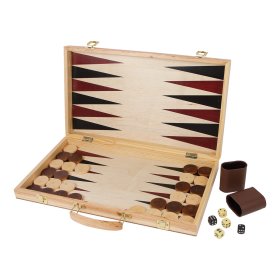 Small Foot Case for chess and backgammon, small foot