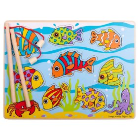 Bigjigs Toys Catching fish on a board