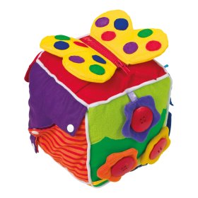 Small Foot Plush toy cube for the little ones