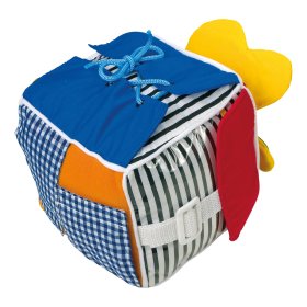 Small Foot Plush toy cube for the little ones, small foot