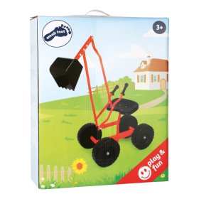 Small Foot Excavator with wheels, small foot