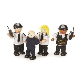 Tidlo Characters policemen and a thief