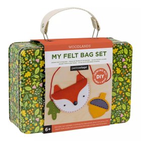 Petit Collage Sew a fox handbag