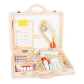 Small Foot Children's doctor's case for small dentists 2 in 1