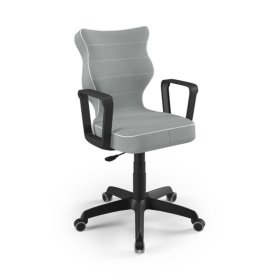 Office chair adjusted to a height of 159-188 cm - grey