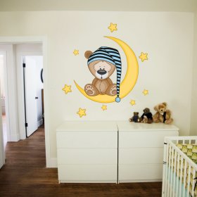 Deluxe Wall Decoration - Sleepy Bear, Housedecor