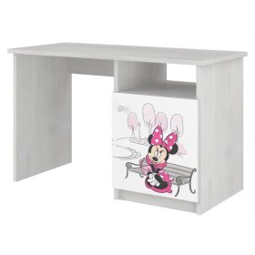 Children's desk - Minnie Mouse in Paris - Norwegian pine decor, BabyBoo, Minnie Mouse